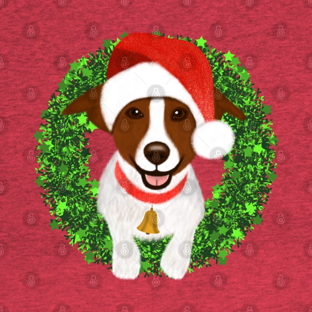 Jack Russell Xmas by cariespositodesign